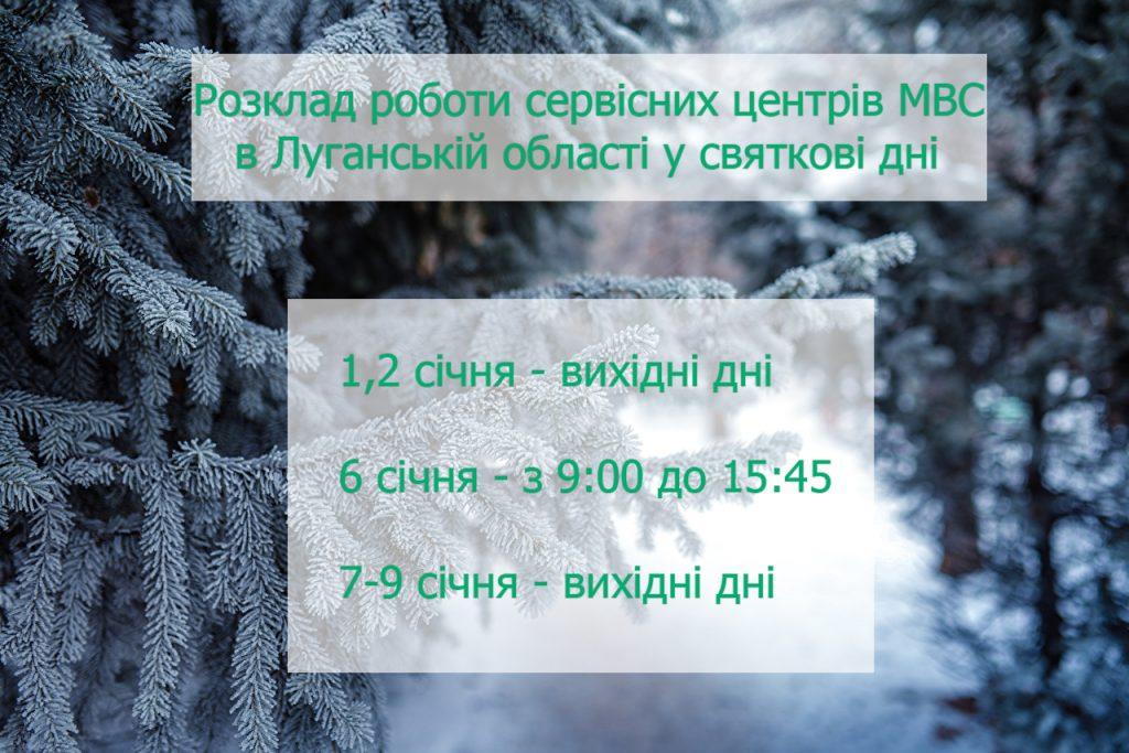 Графік січень
